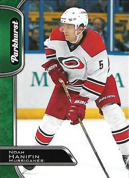 #58 Noah Hanifin - Carolina Hurricanes - 2016-17 Parkhurst Hockey