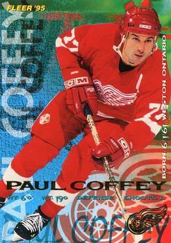 #58 Paul Coffey - Detroit Red Wings - 1994-95 Fleer Hockey