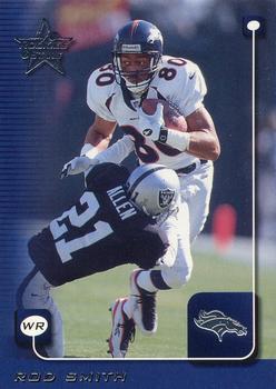 #58 Rod Smith - Denver Broncos - 1999 Leaf Rookies & Stars Football