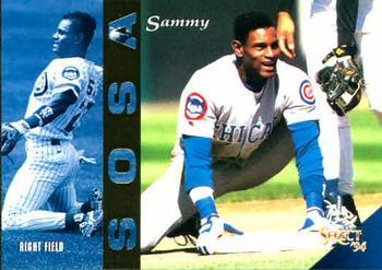#58 Sammy Sosa - Chicago Cubs - 1994 Select Baseball