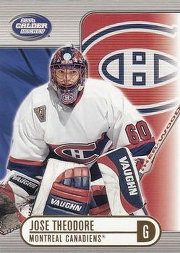 #58 Jose Theodore - Montreal Canadiens - 2003-04 Pacific Calder Hockey