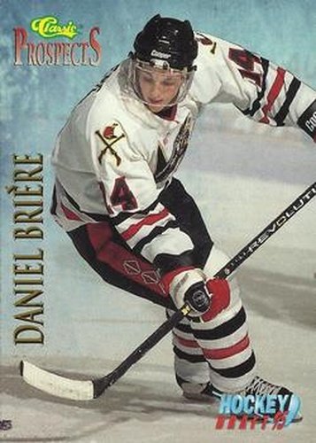 #58 Daniel Briere - Drummondville Voltigeurs - 1995 Classic Hockey