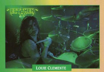 #58 Louie Clemente - 1991 Brockum Rock Cards