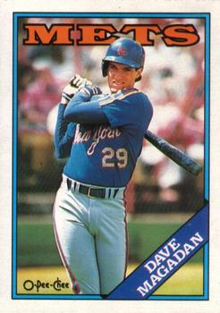 #58 Dave Magadan - New York Mets - 1988 O-Pee-Chee Baseball