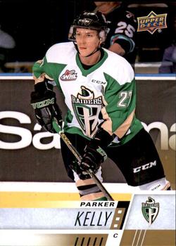 #58 Parker Kelly - Prince Albert Raiders - 2017-18 Upper Deck CHL Hockey