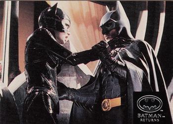 #58 Selina Kyle's "murderer", Max Shreck, was con - 1992 Stadium Club Batman Returns