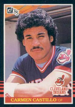 #590 Carmen Castillo - Cleveland Indians - 1985 Donruss Baseball