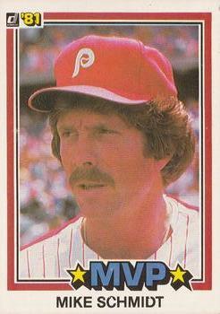 #590 Mike Schmidt - Philadelphia Phillies - 1981 Donruss Baseball