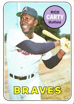 #590 Rico Carty - Atlanta Braves - 1969 Topps Baseball