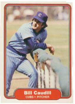 #590 Bill Caudill - Chicago Cubs - 1982 Fleer Baseball