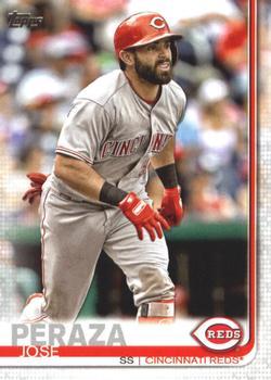 #590a Jose Peraza - Cincinnati Reds - 2019 Topps Baseball