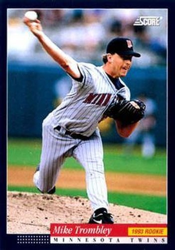 #591 Mike Trombley - Minnesota Twins -1994 Score Baseball