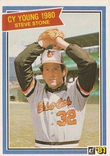 #591 Steve Stone AW - Baltimore Orioles - 1981 Donruss Baseball