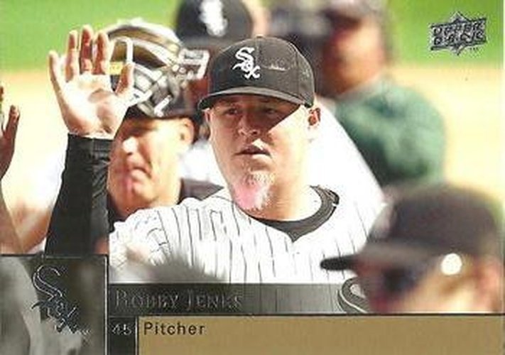#592 Bobby Jenks - Chicago White Sox - 2009 Upper Deck Baseball