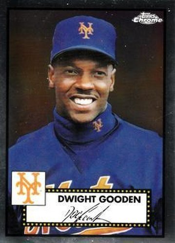 #592 Dwight Gooden - New York Mets - 2021 Topps Chrome Platinum Anniversary Baseball