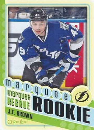 #592 J.T. Brown - Tampa Bay Lightning - 2012-13 O-Pee-Chee Hockey