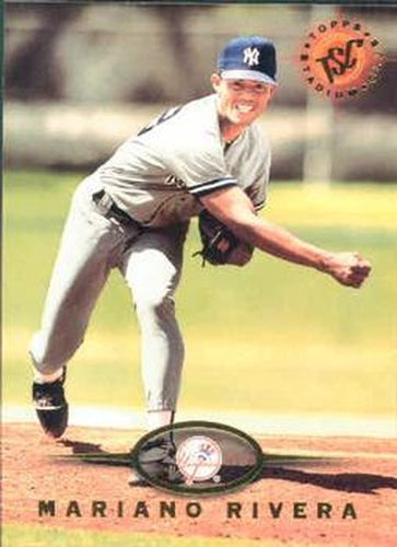 #592 Mariano Rivera - New York Yankees - 1995 Stadium Club Baseball