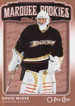 #592 David McKee - Anaheim Ducks - 2006-07 O-Pee-Chee Hockey
