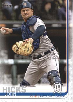 #593 John Hicks - Detroit Tigers - 2019 Topps Baseball