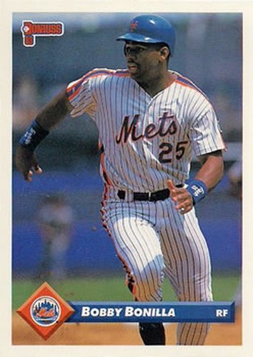 #594 Bobby Bonilla - New York Mets - 1993 Donruss Baseball