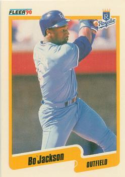 #110 Bo Jackson - Kansas City Royals - 1990 Fleer Canadian Baseball