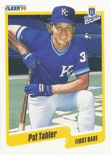 #119 Pat Tabler - Kansas City Royals - 1990 Fleer Canadian Baseball
