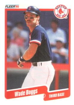#268 Wade Boggs - Boston Red Sox - 1990 Fleer Canadian Baseball