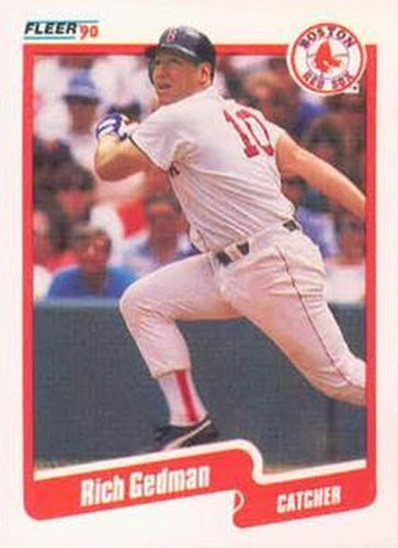 #276 Rich Gedman - Boston Red Sox - 1990 Fleer Canadian Baseball