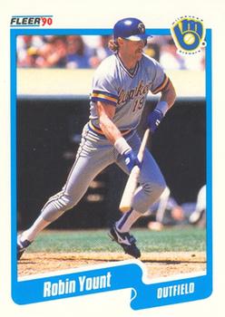 #340 Robin Yount - Milwaukee Brewers - 1990 Fleer Canadian Baseball