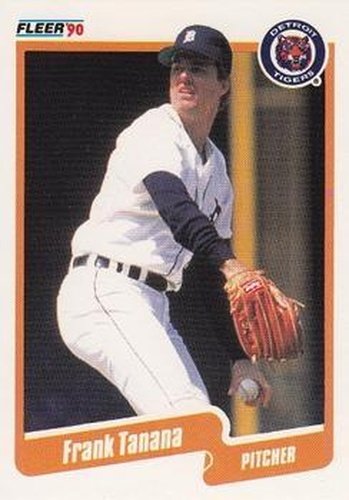 #616 Frank Tanana - Detroit Tigers - 1990 Fleer Canadian Baseball