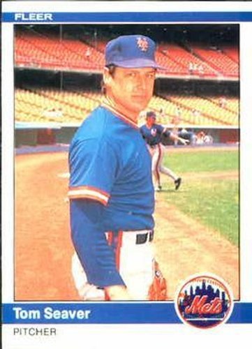 #595 Tom Seaver - New York Mets - 1984 Fleer Baseball