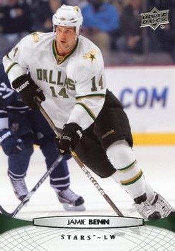 #144 Jamie Benn - Dallas Stars - 2011-12 Upper Deck Hockey