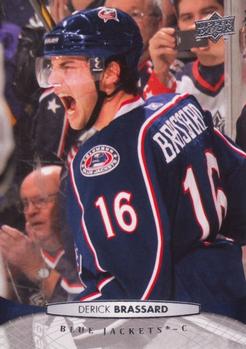 #148 Derick Brassard - Columbus Blue Jackets - 2011-12 Upper Deck Hockey