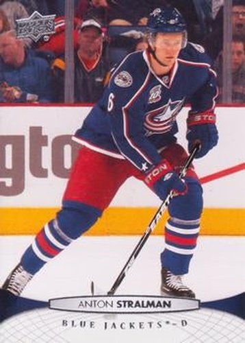 #152 Anton Stralman - Columbus Blue Jackets - 2011-12 Upper Deck Hockey