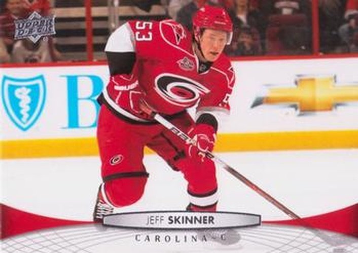 #167 Jeff Skinner - Carolina Hurricanes - 2011-12 Upper Deck Hockey