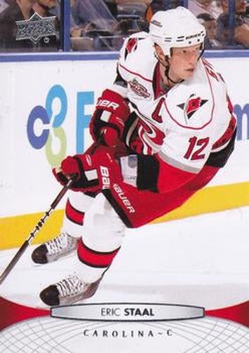 #169 Eric Staal - Carolina Hurricanes - 2011-12 Upper Deck Hockey