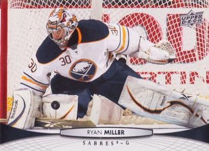 #180 Ryan Miller - Buffalo Sabres - 2011-12 Upper Deck Hockey