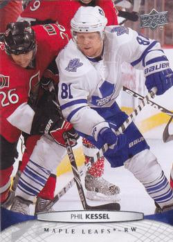 #19 Phil Kessel - Toronto Maple Leafs - 2011-12 Upper Deck Hockey