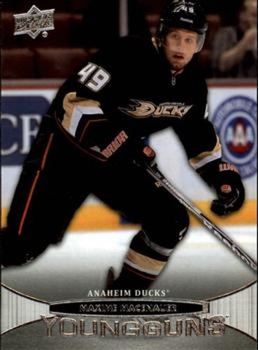 #202 Maxime Macenauer - Anaheim Ducks - 2011-12 Upper Deck Hockey