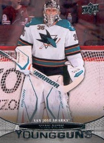#238 Harri Sateri - San Jose Sharks - 2011-12 Upper Deck Hockey
