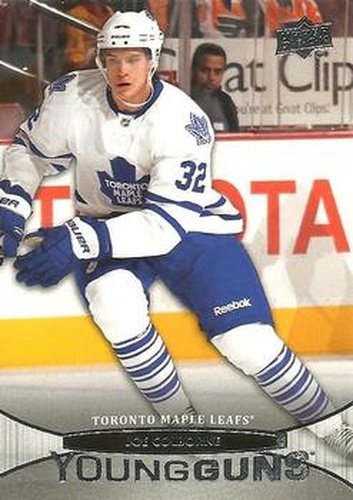 #242 Joe Colborne - Toronto Maple Leafs - 2011-12 Upper Deck Hockey