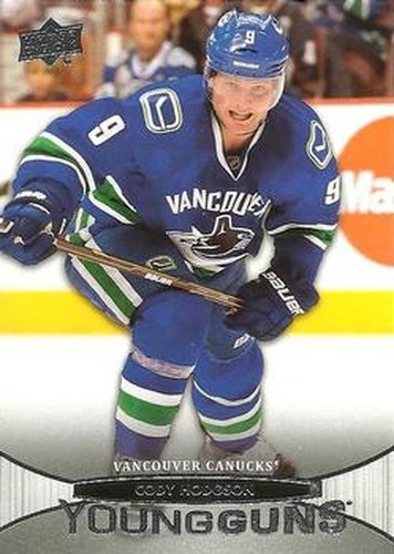 #245 Cody Hodgson - Vancouver Canucks - 2011-12 Upper Deck Hockey