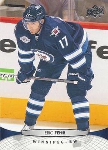 #253 Eric Fehr - Winnipeg Jets - 2011-12 Upper Deck Hockey