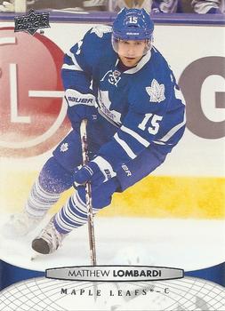 #279 Matthew Lombardi - Toronto Maple Leafs - 2011-12 Upper Deck Hockey