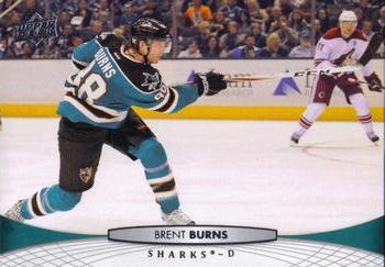 #297 Brent Burns - San Jose Sharks - 2011-12 Upper Deck Hockey