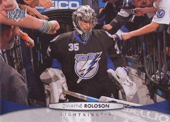 #29 Dwayne Roloson - Tampa Bay Lightning - 2011-12 Upper Deck Hockey