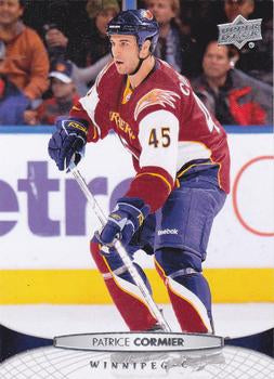 #2 Patrice Cormier - Winnipeg Jets - 2011-12 Upper Deck Hockey