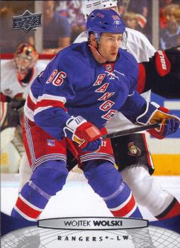 #329 Wojtek Wolski - New York Rangers - 2011-12 Upper Deck Hockey