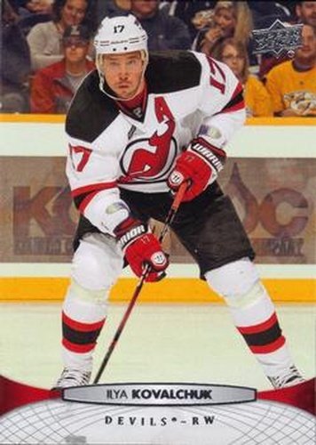 #343 Ilya Kovalchuk - New Jersey Devils - 2011-12 Upper Deck Hockey