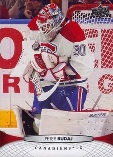 #358 Peter Budaj - Montreal Canadiens - 2011-12 Upper Deck Hockey